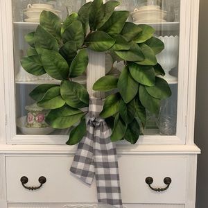 Wreath Sash, Farmhouse Decor, Simple Timeless Sash